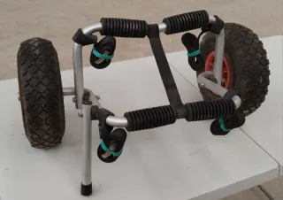 Carro para piragua-kayak.