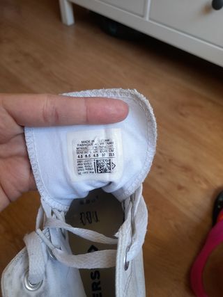 Zapatillas Converse Chuck Taylor Blancas Mujer/Hom