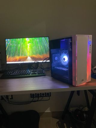 Mars Gaming PC Torre Blanca