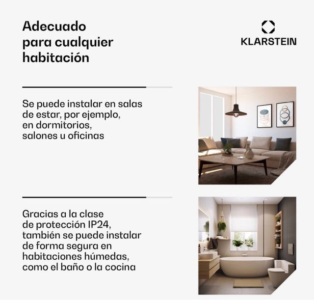 Calentador cristal negro patas metal