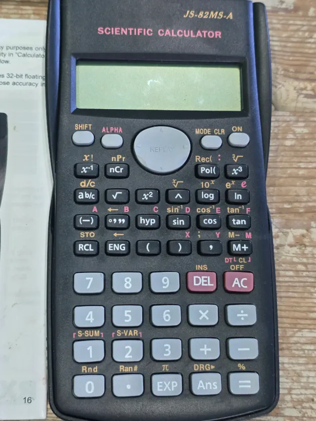 Calcolatrice Scientifica RXO scientific calculator