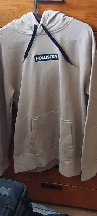 Sudadera Hollister Marrón Talla S