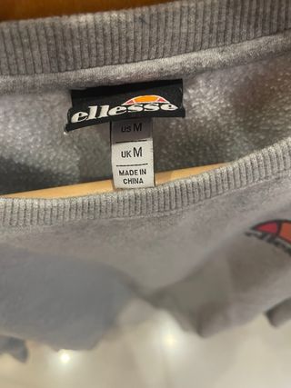 Sudadera gris básica Ellesse