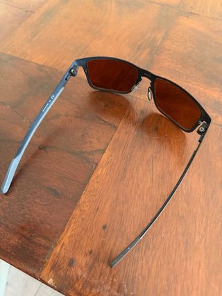 Gafas Oakley Negro Dorado Lente Amarilla