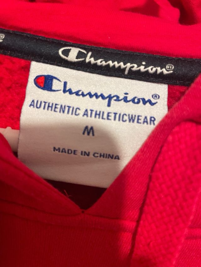 Sudadera Champion Roja