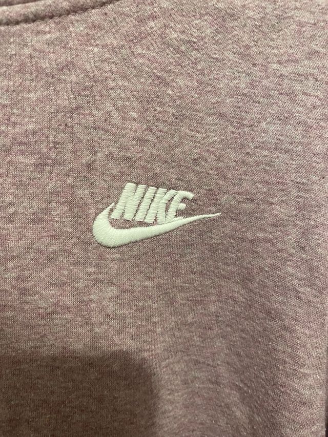 Sudadera Nike rosa jaspeado