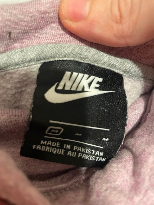 Sudadera Nike rosa jaspeado