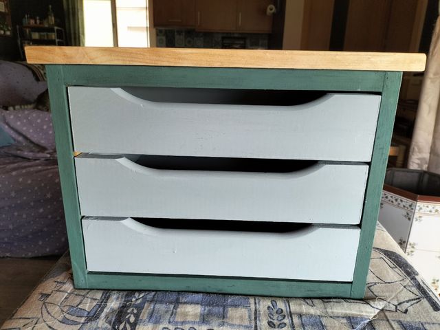 OFERTA! PRECIOSA CAJONERA-ORGANIZADOR DE MADERA MA