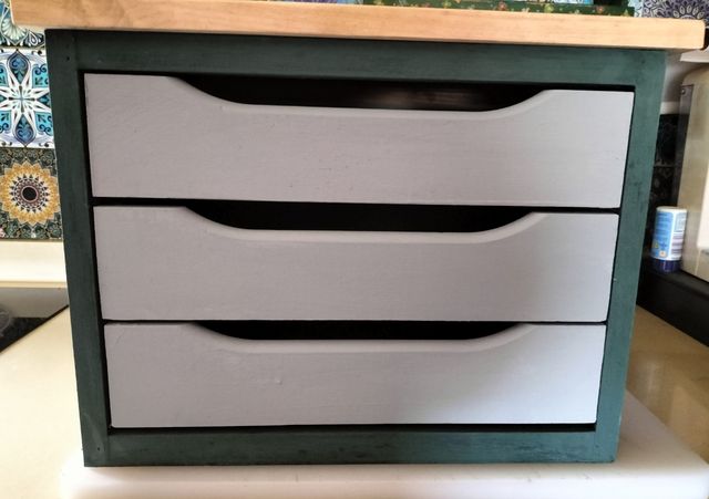 OFERTA! PRECIOSA CAJONERA-ORGANIZADOR DE MADERA MA