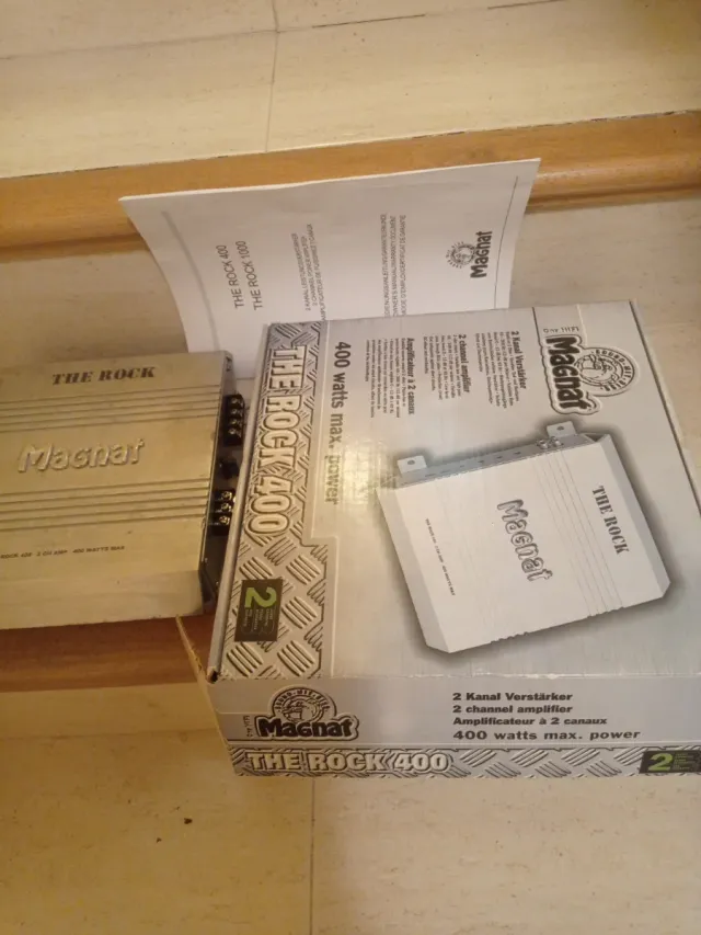 AMPLIFICADOR para coche MAGNAT 400 ROCK