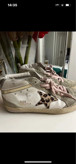 Golden Goose Superstar Beige/Blanco