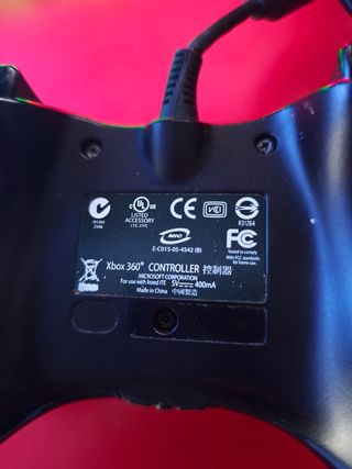Mando Xbox 360 Negro