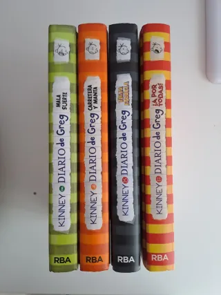 Pack 4 libros del Diario de Greg ( 8,9,10 y 11)