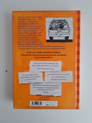 Pack 4 libros del Diario de Greg ( 8,9,10 y 11)