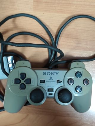 Mando DualShock 2 Ps2 Beige Gris