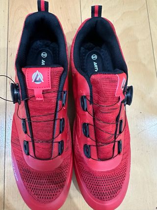 Zapatillas Ciclismo Profesionales Rojas