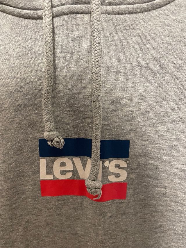 Sudadera Levi's Gris con Logo