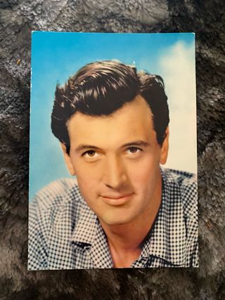 Postal vintage Rock Hudson