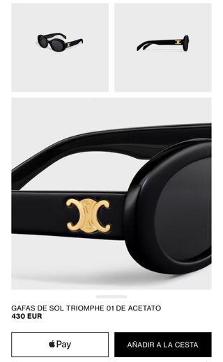 Gafas de Sol Celine Triomphe Acetato