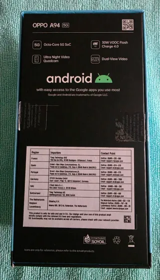 Oppo A94 5G CPH2211 blu.