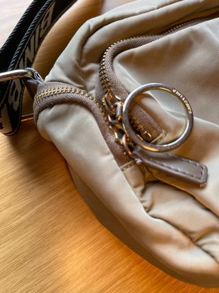 Bolso de bandolera Bimba y Lola verde grisáceo 