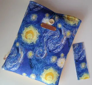 Funda para libros y marcapáginas