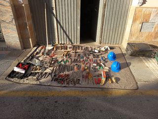 Lote de herramientas variadas