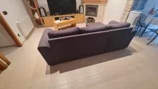 Sofá cama gris 240x150cm