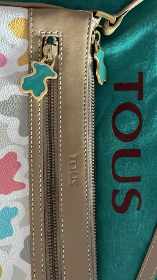 Bolso Tous Hombro Multicolor Beige