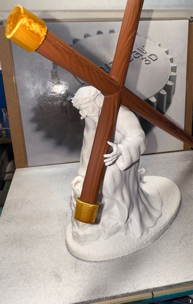 Cristo 3 Caídas Figura Religiosa