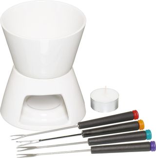 ✨ - KitchenCraft Schokoladenfondue-Set in Geschenk