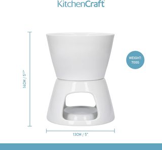 ✨ - KitchenCraft Schokoladenfondue-Set in Geschenk