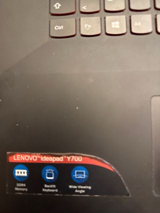Portátil Lenovo Negro Intel Core i7