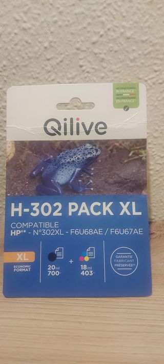 Cartucho Qilive H-302 Pack XL Color