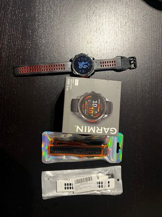 Garmin Fenix 8 47mm Negro/Naranja