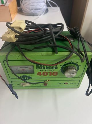 Cargador Batería LH 4010 6V 12V 6A