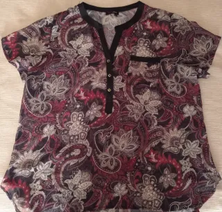 Lote 5 camisas mujer estampadas