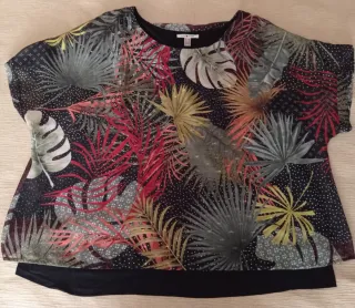 Lote 5 camisas mujer estampadas