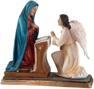 ✨ - Statuetta a spillo in resina dell'Annunciazione della Vergine DRW
