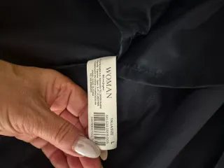 Gabardina azul marino Woman