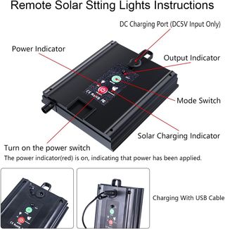 ✨ - Striscia LED solare RGB per esterni Lumtang, 32