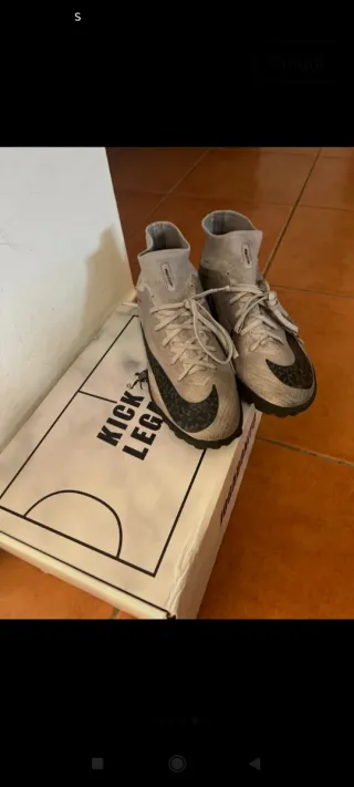 Scarpini Nike Mercurial Argento Nero