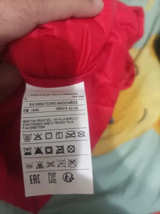 Chaleco United Colors of Benetton Rojo