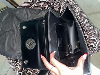 Borsa Fendi Pelle Nera e Oro