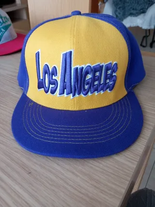Gorra Los Ángeles Azul y Amarillo