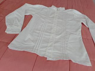 Camisa blanca traje dantzak Talla 14
