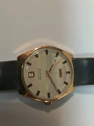 Reloj Vulcain Caja Laminada Oro