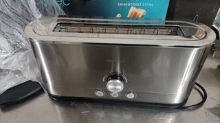 💰 - Cecotec Tostadora Vertical de Acero con Ranura