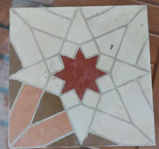 Losas hidráulicas antiguas auténticas.varios model