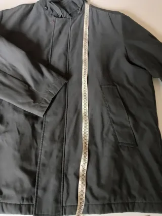 Giacca invernale imbottita grigia 3XL